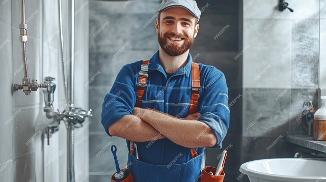 stojící instalatér